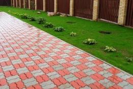 Выбор плитки для тротуара на дачу