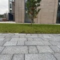 Старый город гранит серый с черным